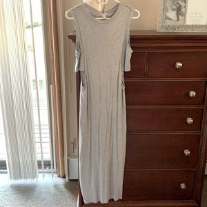 2 for $20.  H&M gray side slit maxi dress - size 8.